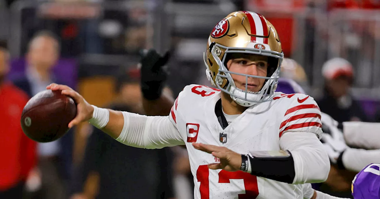 Brock Purdy cleared to start for the 49ers against Bengals Sunday