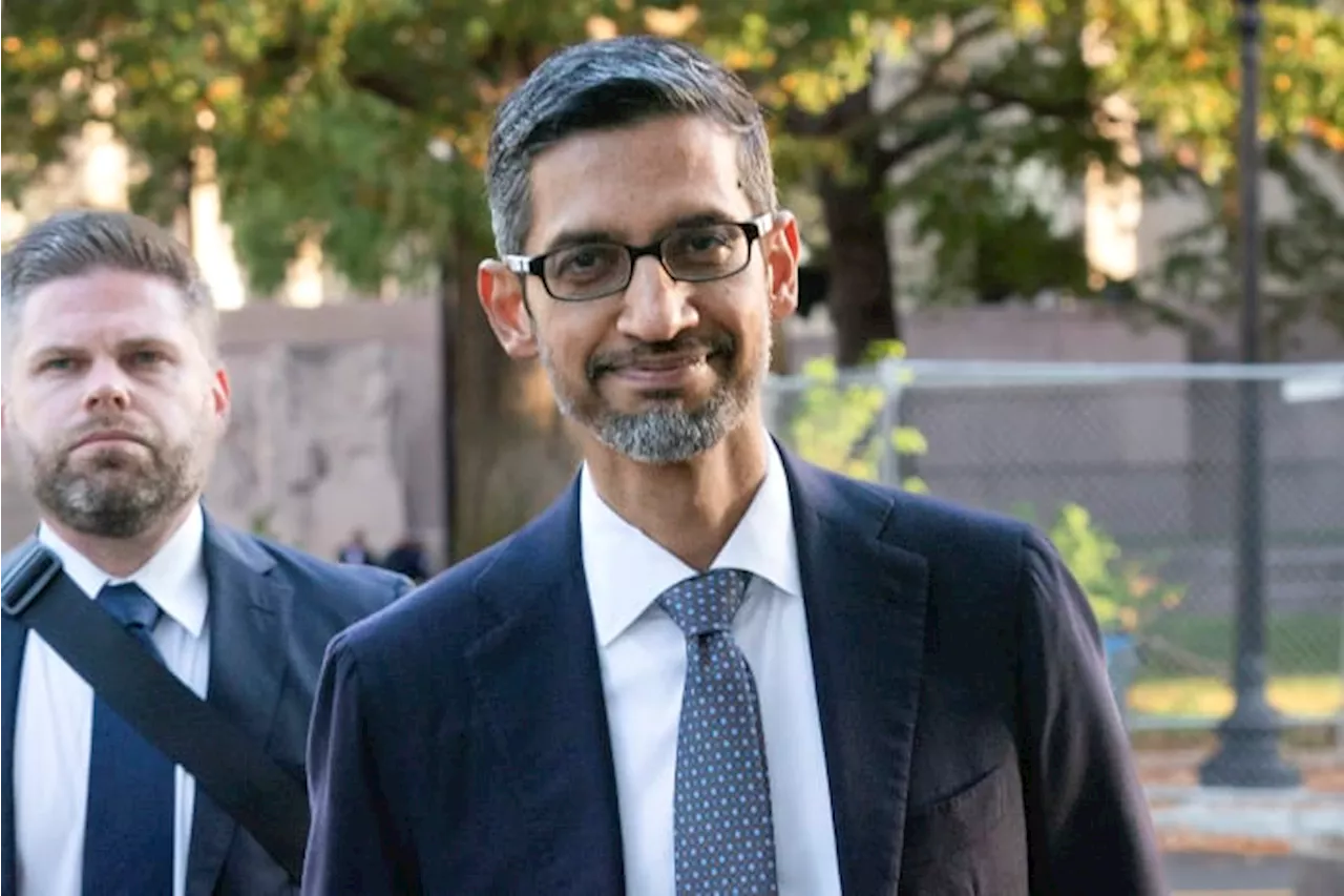 Google CEO defends paying Apple and others to make Google the default search engine on devices