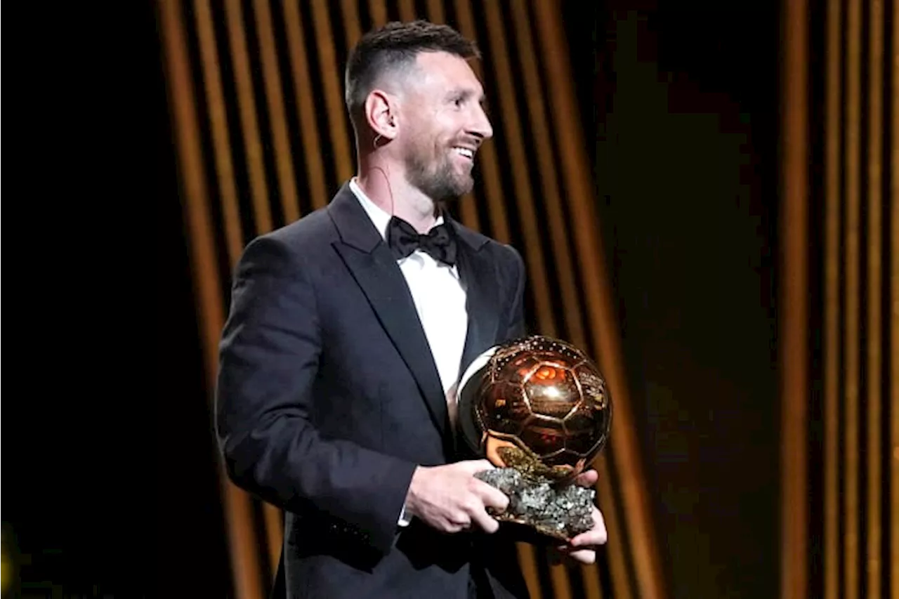 Messi wins record-extending 8th Ballon d'Or, Bonmati takes women's award