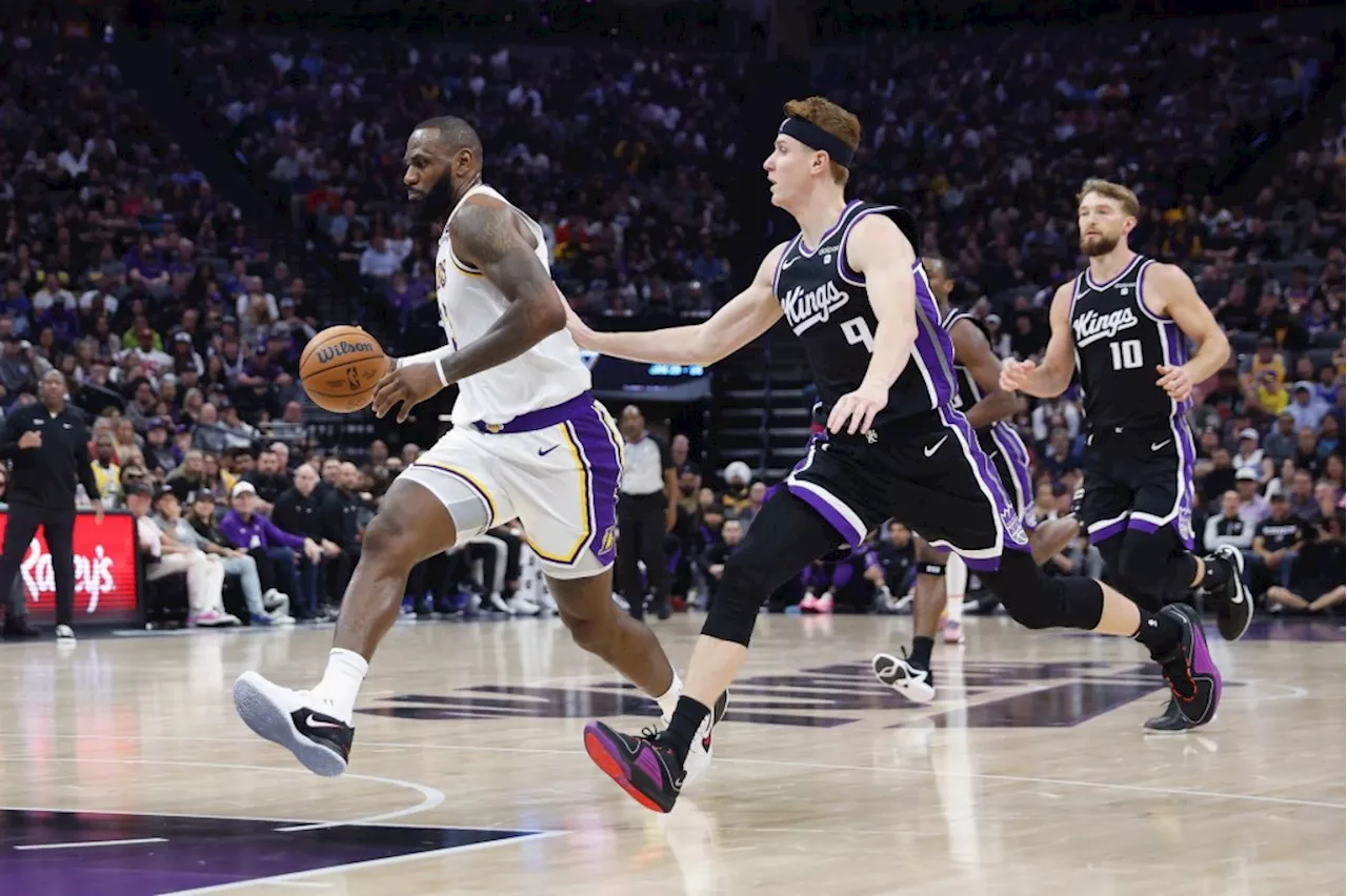 Lakers’ LeBron James returns to Sacramento 20 years after making NBA debut