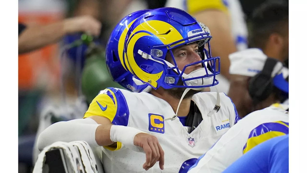 Rams QB Matthew Stafford day-to-day with sprained UCL