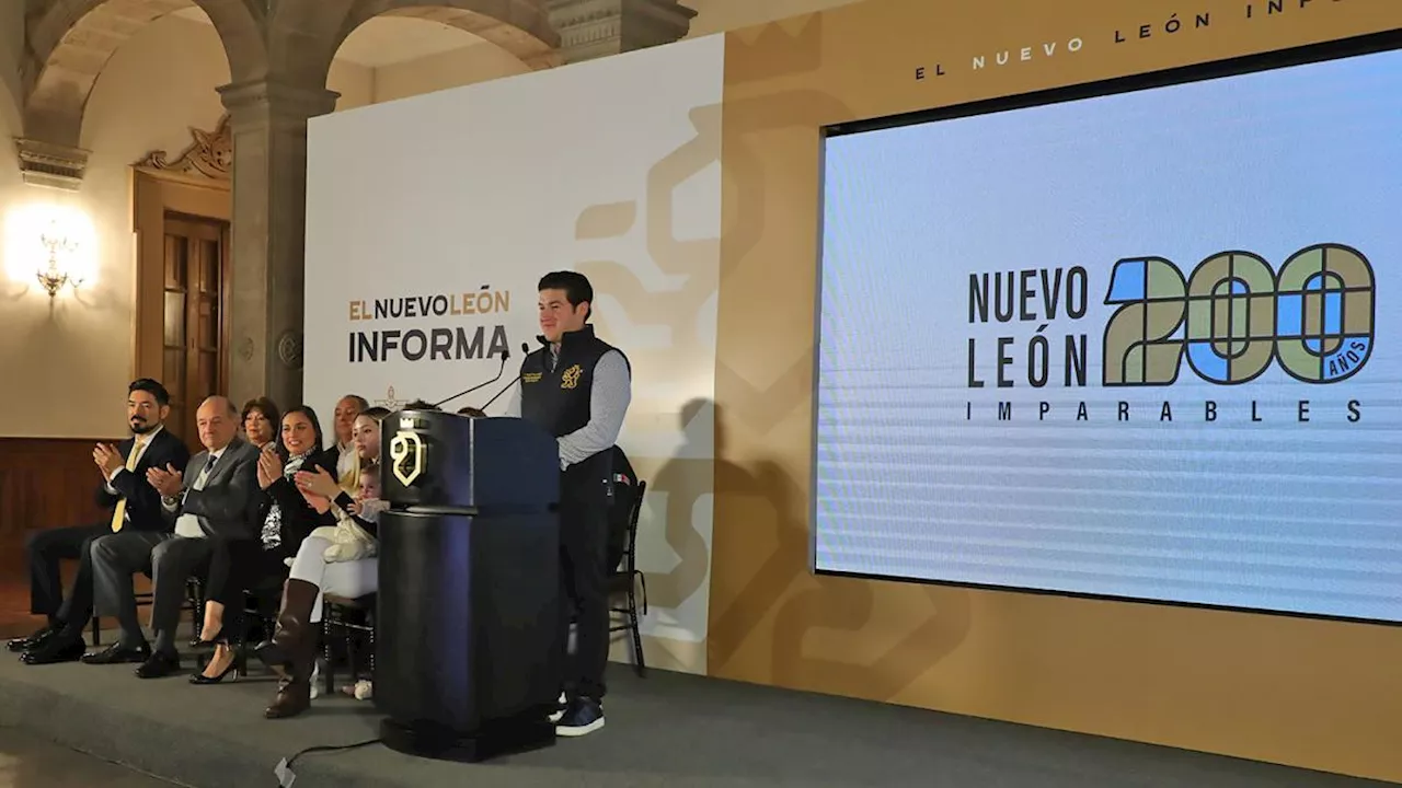 Presenta Samuel García imagen para la conmemoración de los 200 años de NL