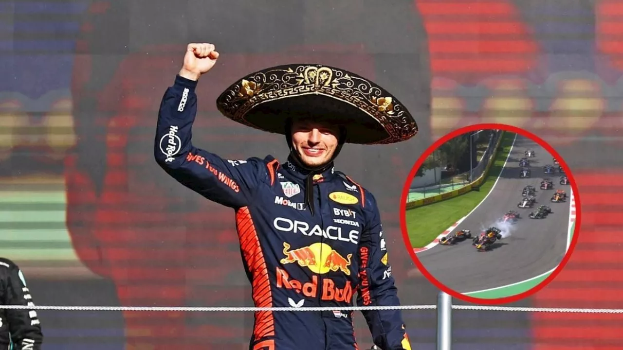 Max Verstappen gana el Gran Premio de México y Hamilton pone en riesgo a Checo Pérez