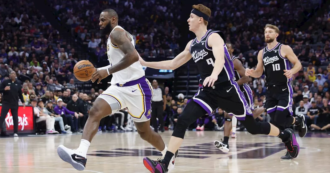 LeBron James and Lakers fall to Kings in overtime amid continued tinkering