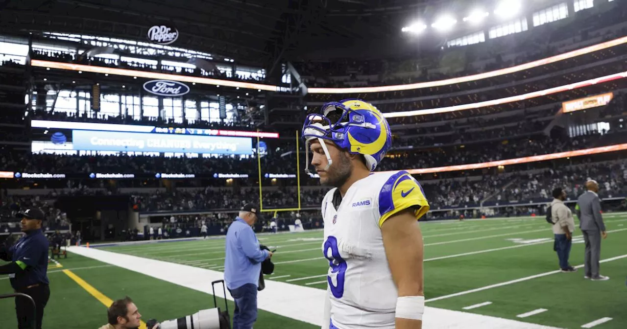 Rams takeaways: Extent of Matthew Stafford's thumb injury could crumble season