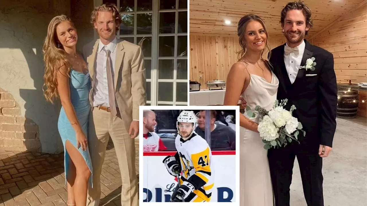 ‘I’ll miss you forever and love you always’: Heartbroken fiancée’s tribute to ice hockey player killed in...