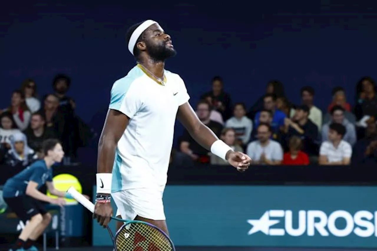 Frances Tiafoe et Ben Shelton éliminés d'entrée au Rolex Paris Masters