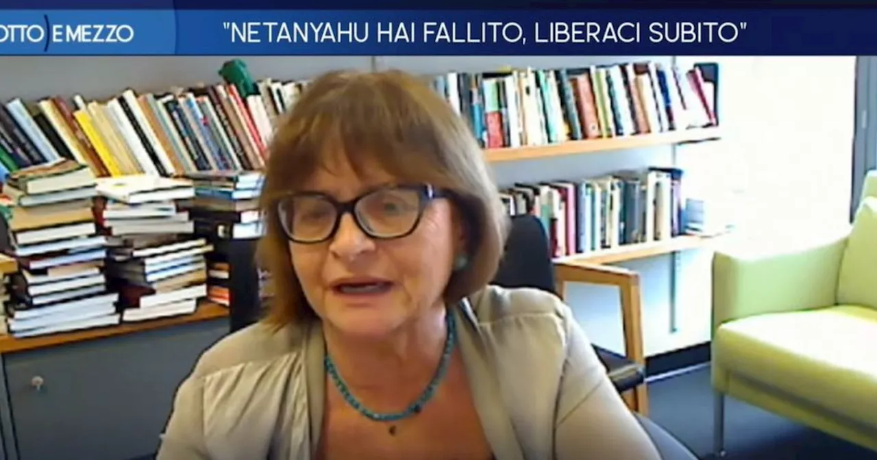 Otto e Mezzo, Urbinati: &#034;Le donne del video di Hamas non sono manipolate&#034;