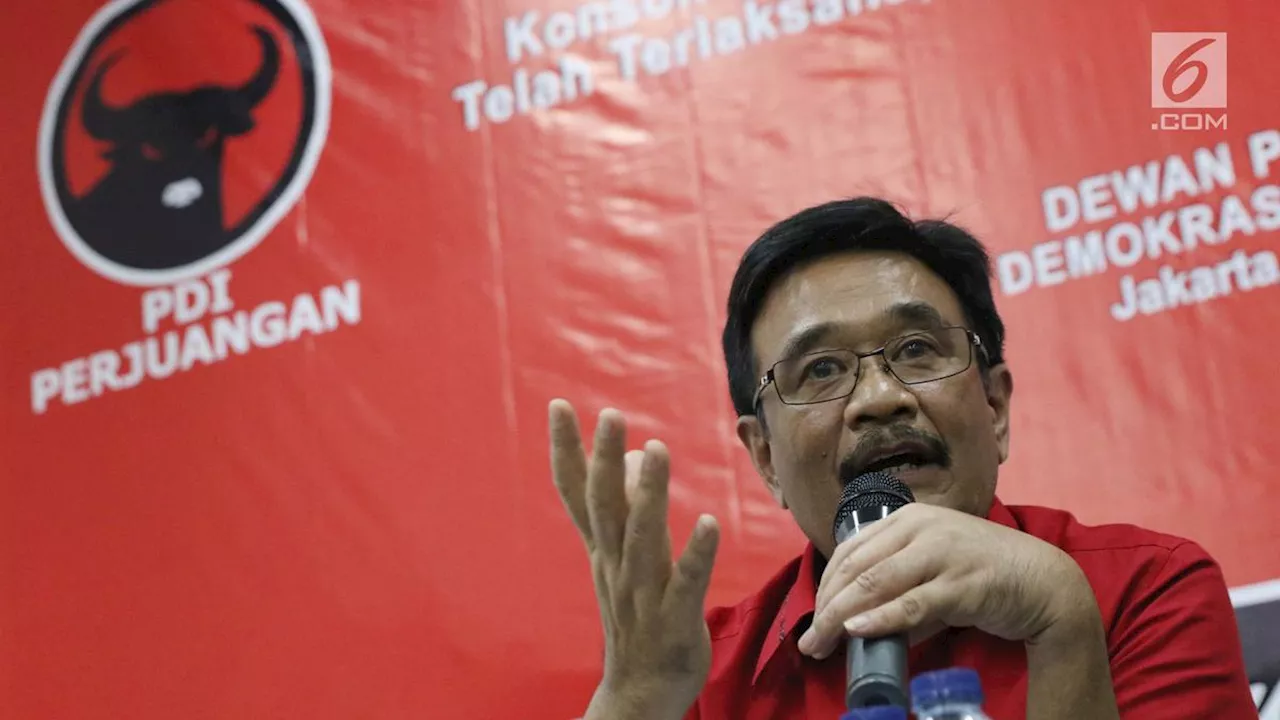 Ketua PDIP Bidang Kaderisasi Djarot Syaiful: Saya Gagal, Gibran Membangkang dan Tidak Loyal