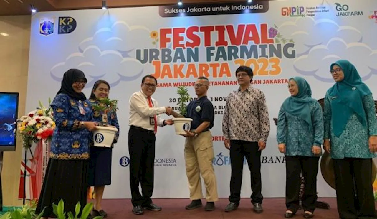 Dukung Program Urban Farming, BI DKI Bagikan 100 Ribu Bibit Pohon Cabai