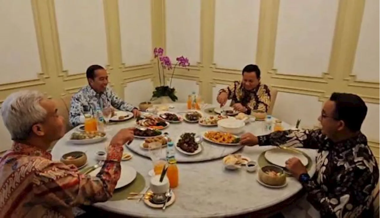 Jokowi Makan Siang Bersama 3 Capres, Pengamat Politik: Makan Saja tidak Cukup