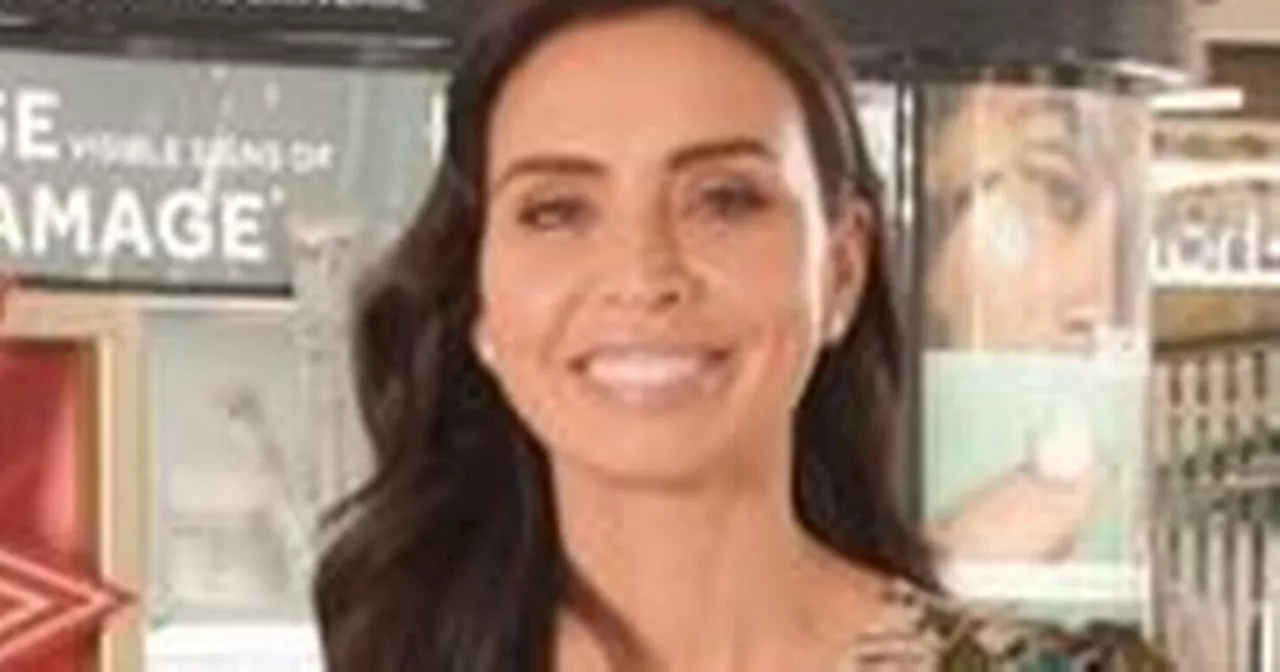 Christine Lampard's 'beautiful' satin M&S dress 'perfect' for Christmas parties