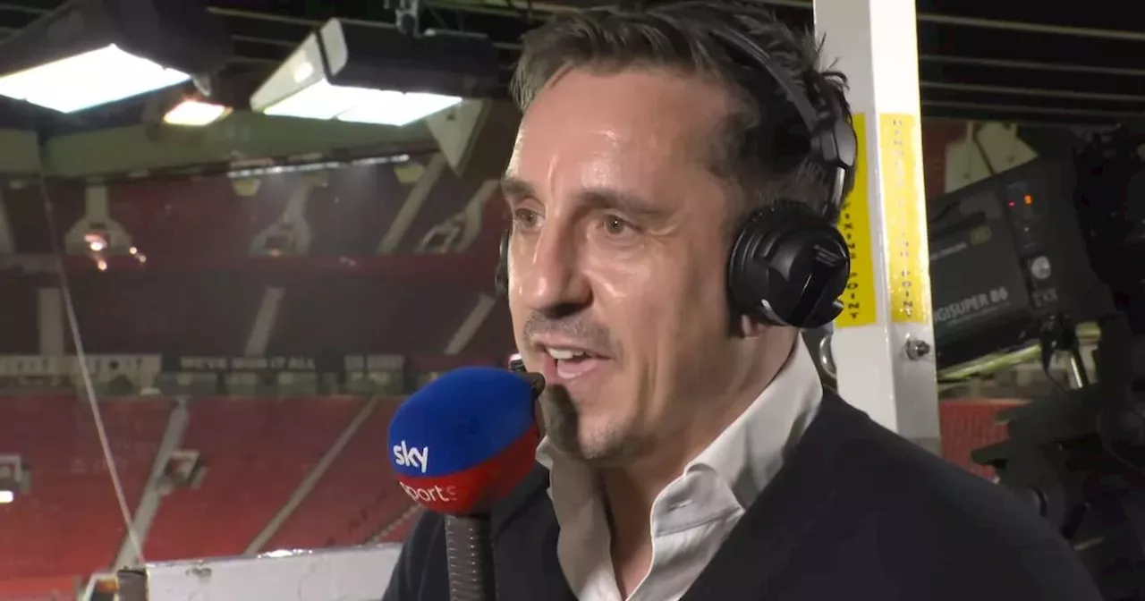 Gary Neville accuses Pep Guardiola of ‘monstrous dig’ at Manchester United