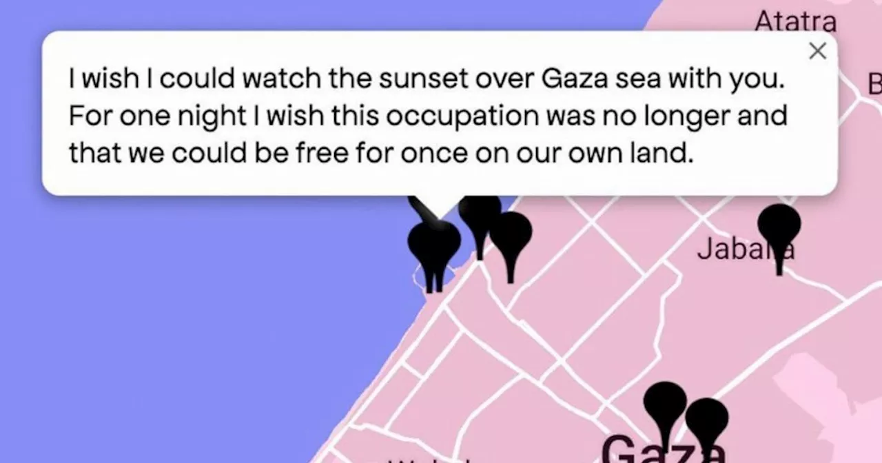 LGBTQ+ Palestinians are sharing heartbreaking goodbye messages on mapping app