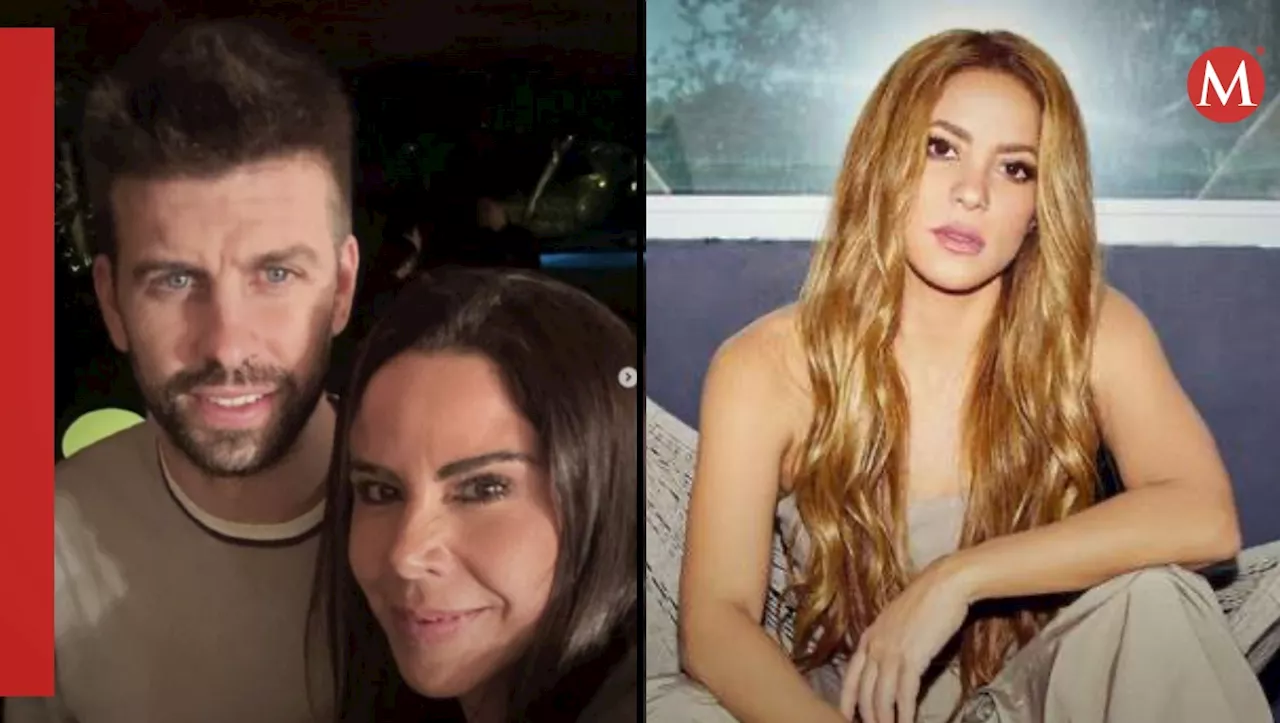 Paola Rojas comparte foto con Piqué; redes la tunden por 'traición' a Shakira: 'cero solidaridad femenina'