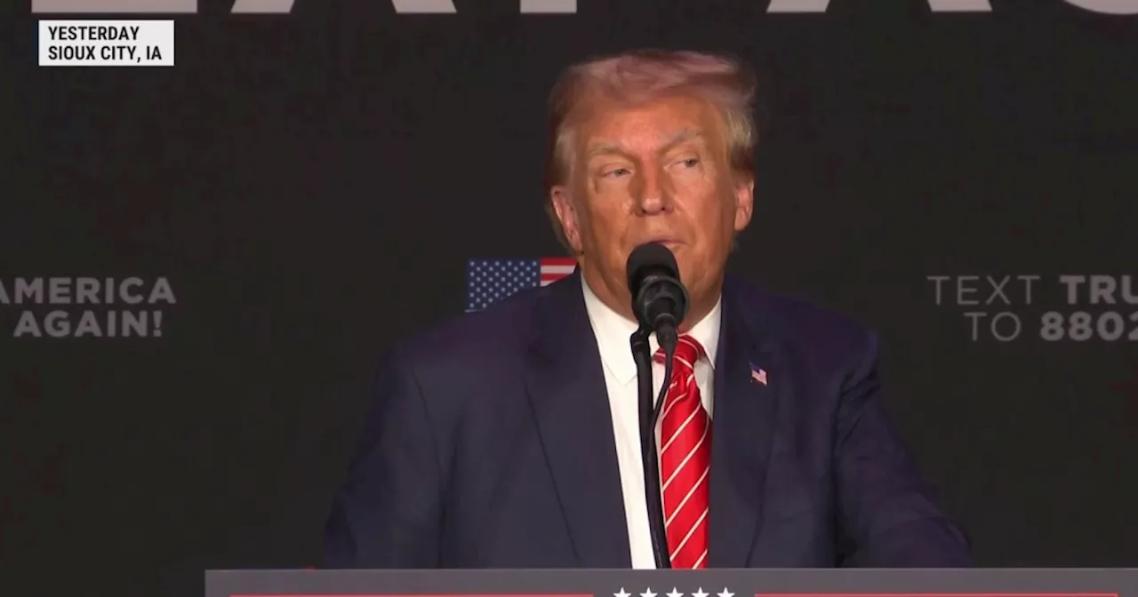 Trump confuses Iowa and South Dakota during speech