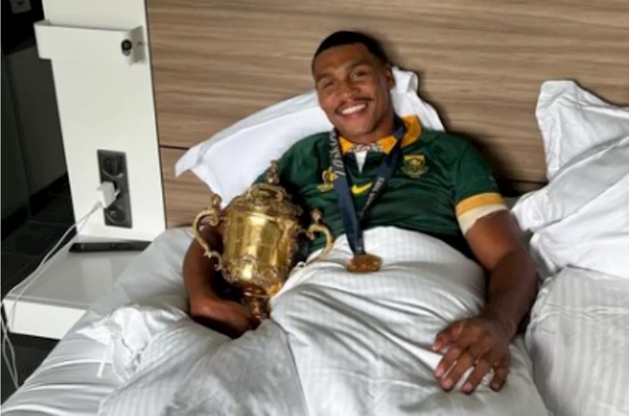 Memorable moments as the Springboks make Rugby World Cup history