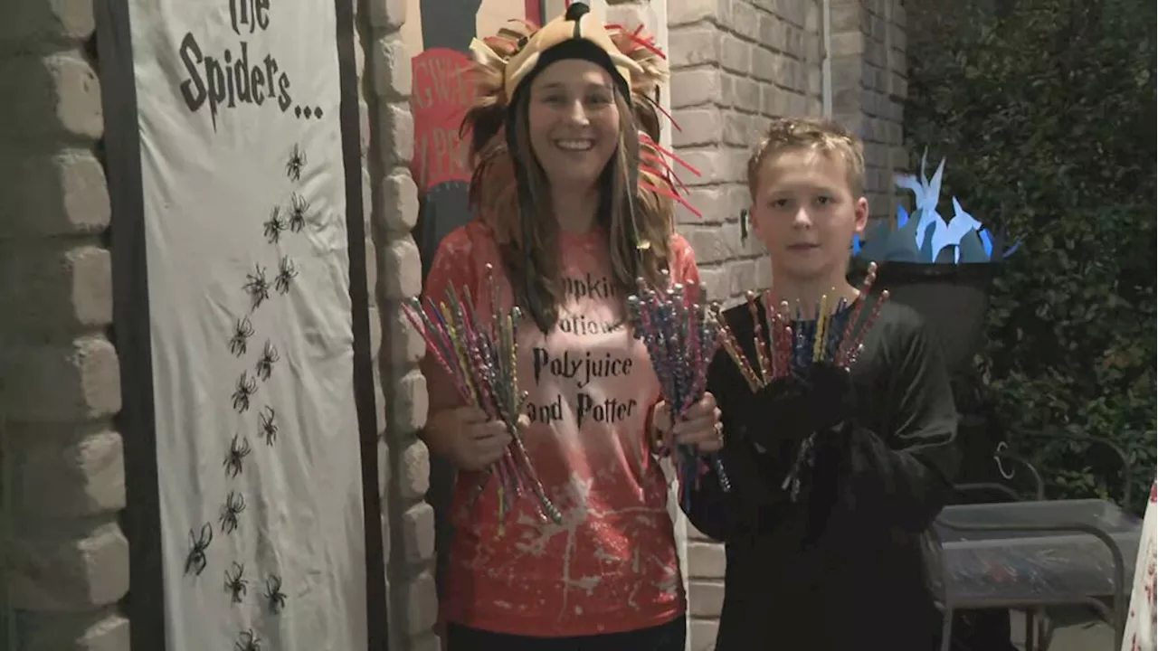 Local woman transforms home into Harry Potter wonderland for annual Halloween tradition