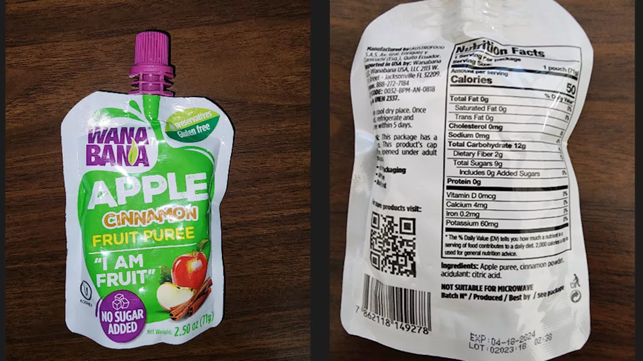 North Carolina case triggers nationwide investigation, recall on fruit pouches