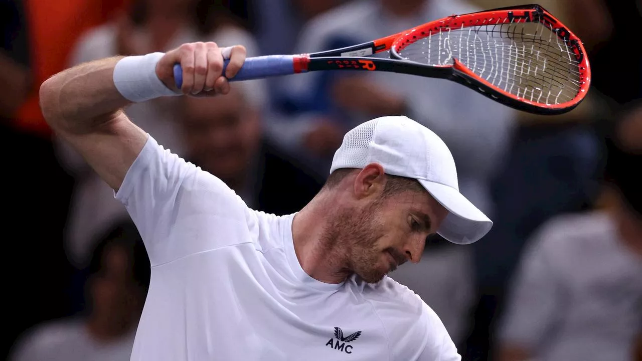 Andy Murray suffers defeat to Alex de Minaur at Bercy Arena