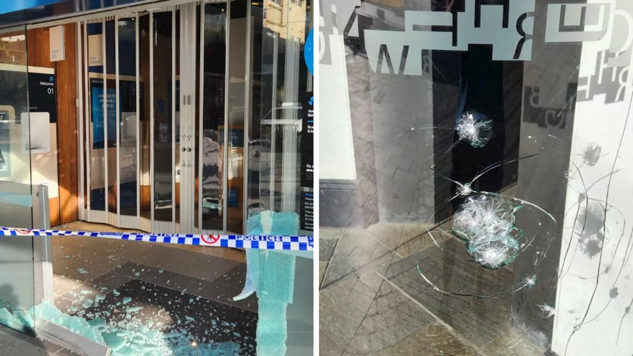 Multiple Shopfronts and Vehicles Damaged in Manly