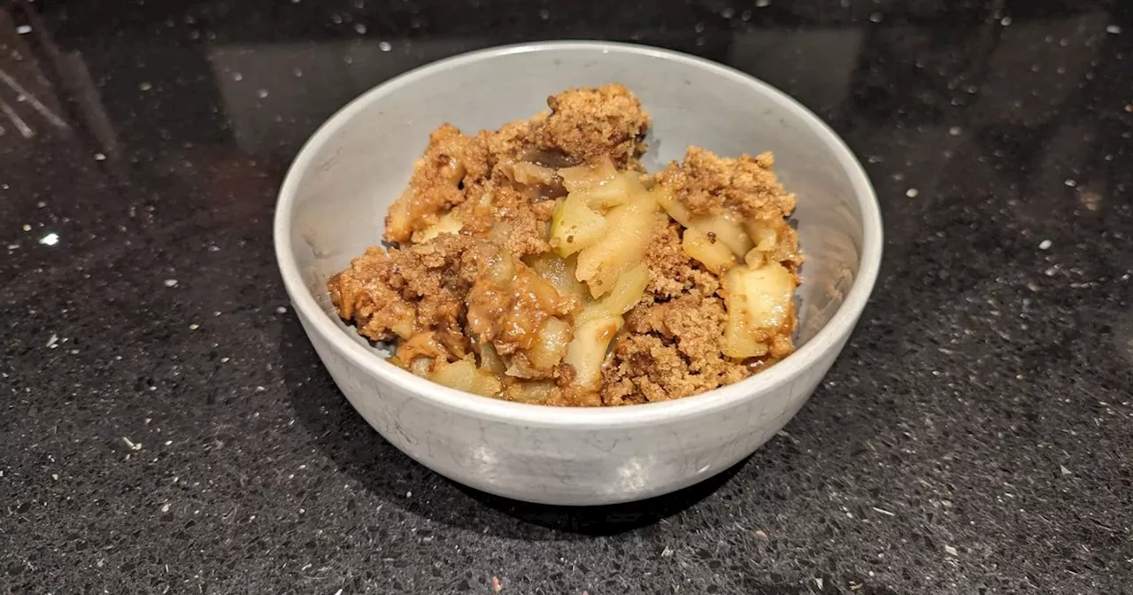 I baked viral Biscoff apple crumble and it is pudding of the year