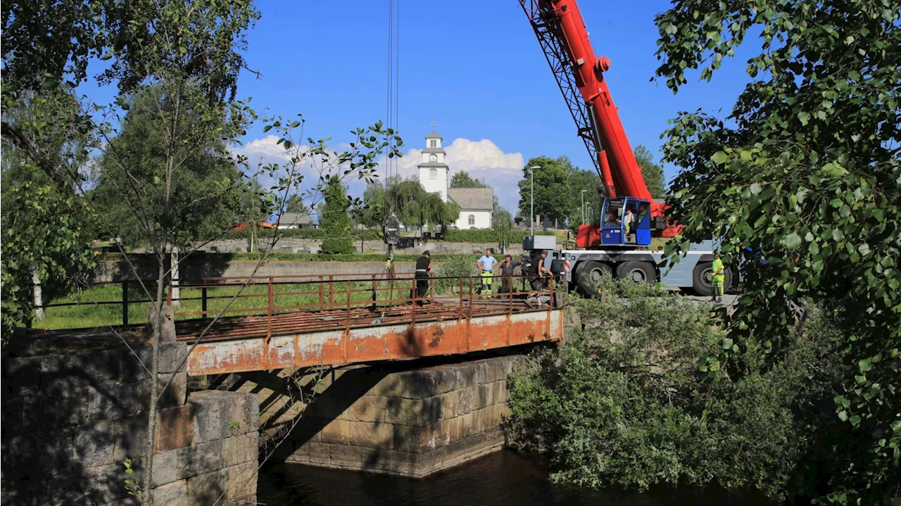 Därför är historiska bron bortlyft: ”Var i elfte timmen”