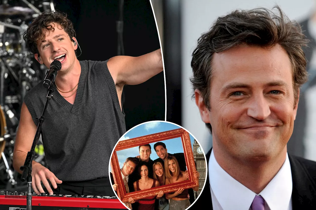 Charlie Puth sings 'Friends' theme song in honor of Matthew Perry at show