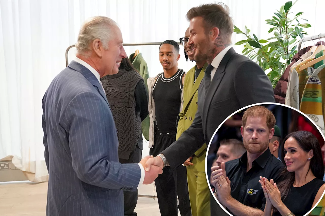 David Beckham scores dinner with King Charles after Prince Harry fallout: report