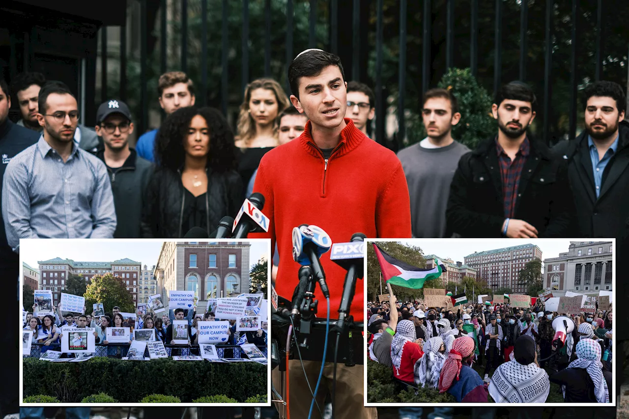 Jewish Columbia students slam university's 'inaction' against antisemitism: 'I don't feel safe'