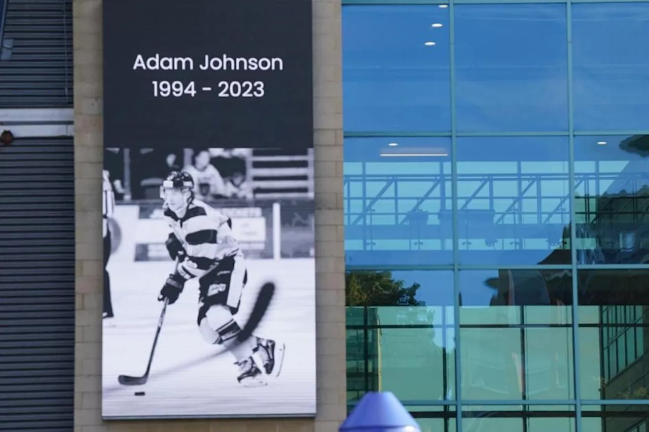 Police investigate ‘freak accident’ death of Adam Johnson in ice hockey match