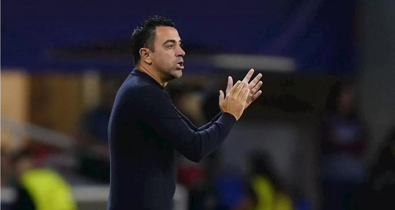 Barça : une recrue déçoit beaucoup Xavi, remplaçant déjà en vue