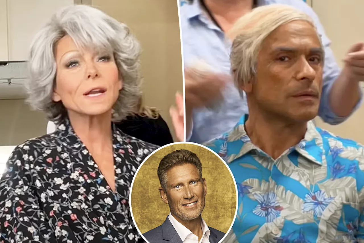 Kelly Ripa and Mark Consuelos pay tribute to 'Golden Bachelor' with Halloween 2023 looks