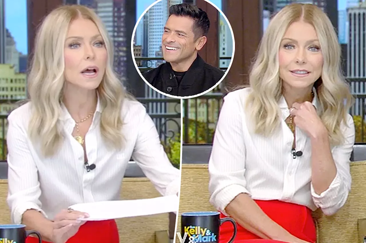 Vegetarian Kelly Ripa grills Mark Consuelos for having ‘no idea who I am’ after ordering her fish