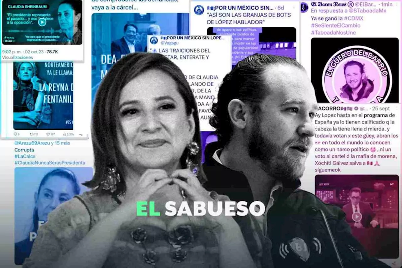 ‘Liga de Guerreros’: Red de cuentas en Twitter que respalda a Taboada y Xóchitl desinforma y usa violencia política