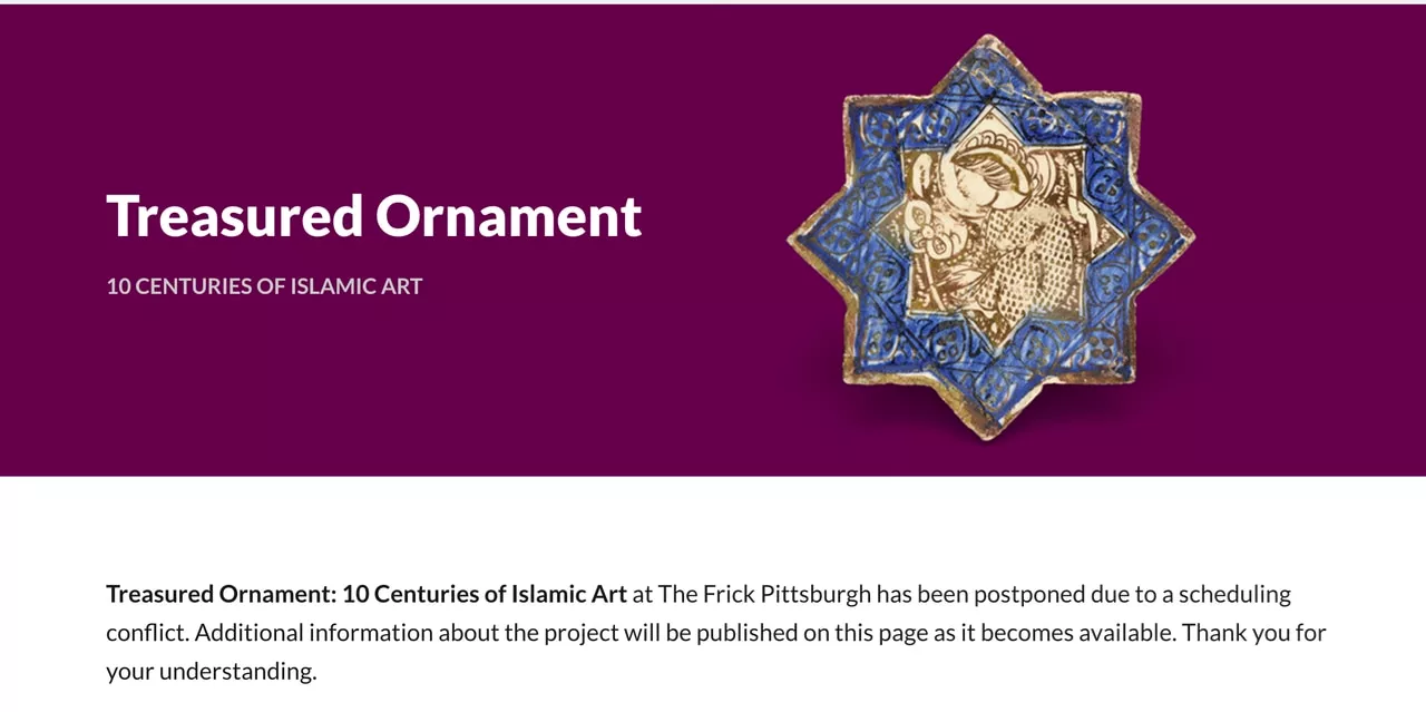 Muslim group decries Pa. museum nixing Islamic art exhibit for being ‘traumatic” for Jewish residents