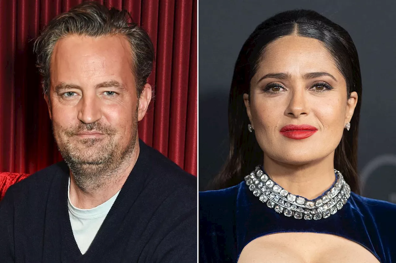 Salma Hayek Remembers Her 'Special Bond' with Fools Rush In Costar Matthew Perry After His 'Shocking' Death