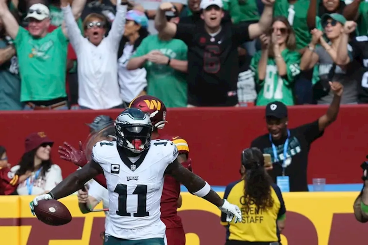 Eagles stats: A.J. Brown’s ‘humble’ yardage, the secondary’s middle-of-field struggles and more