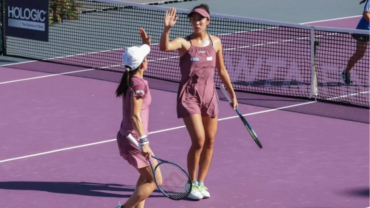 Arrancó el WTA Finals Cancún con la victoria en dobles de la pareja Aoyama-Shibahara