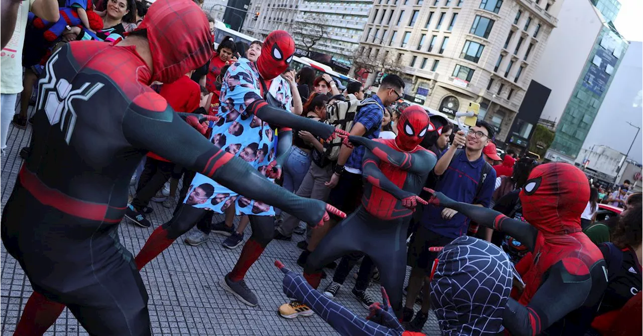 From Spider-Verse to Argentina: Fans aim to break record for biggest Spider-Man gathering