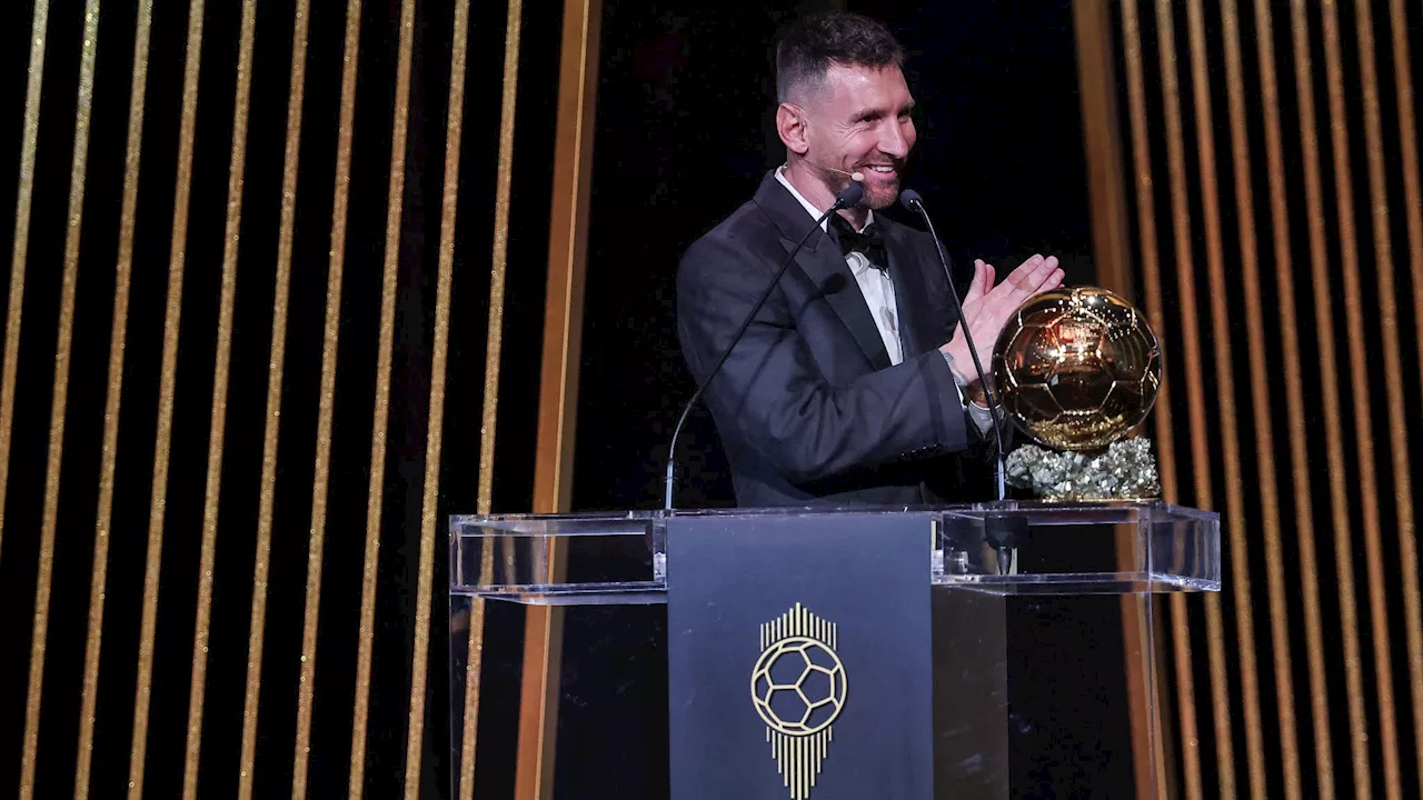 Messi ne mentionne pas le PSG lors de son discours de Ballon d'or