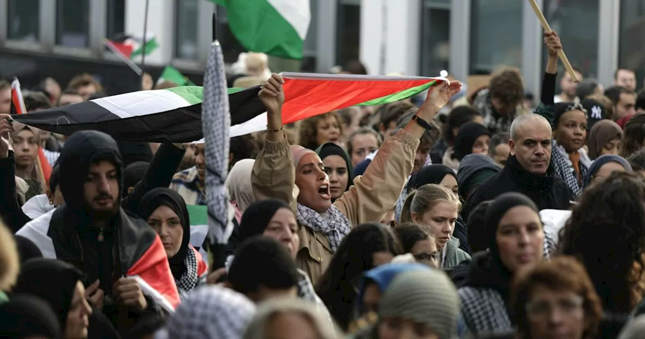 Serie von Protesten: Palästinenser prägen europäische Straßen