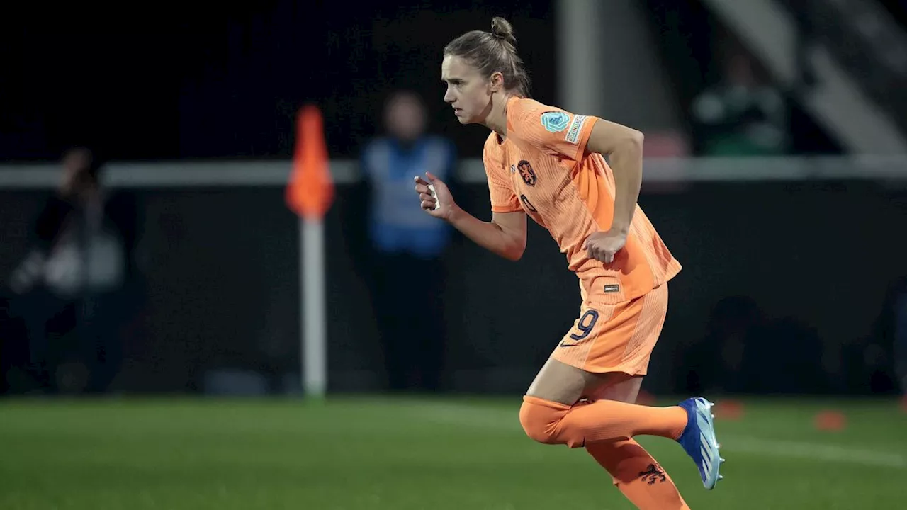 Bondscoach Jonker weet nog niet of Miedema speelt tegen Schotland