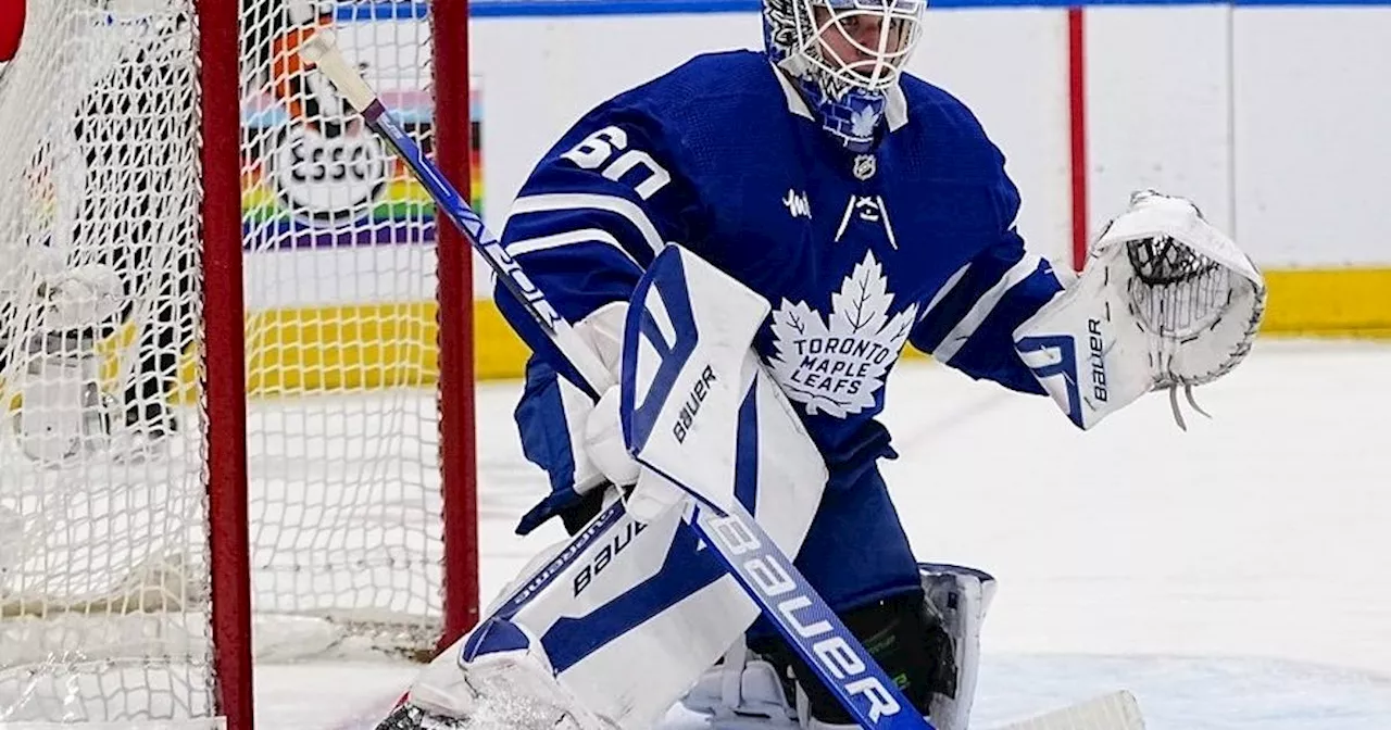 Maple Leafs' Joseph Woll gets chance to dethrone the Kings