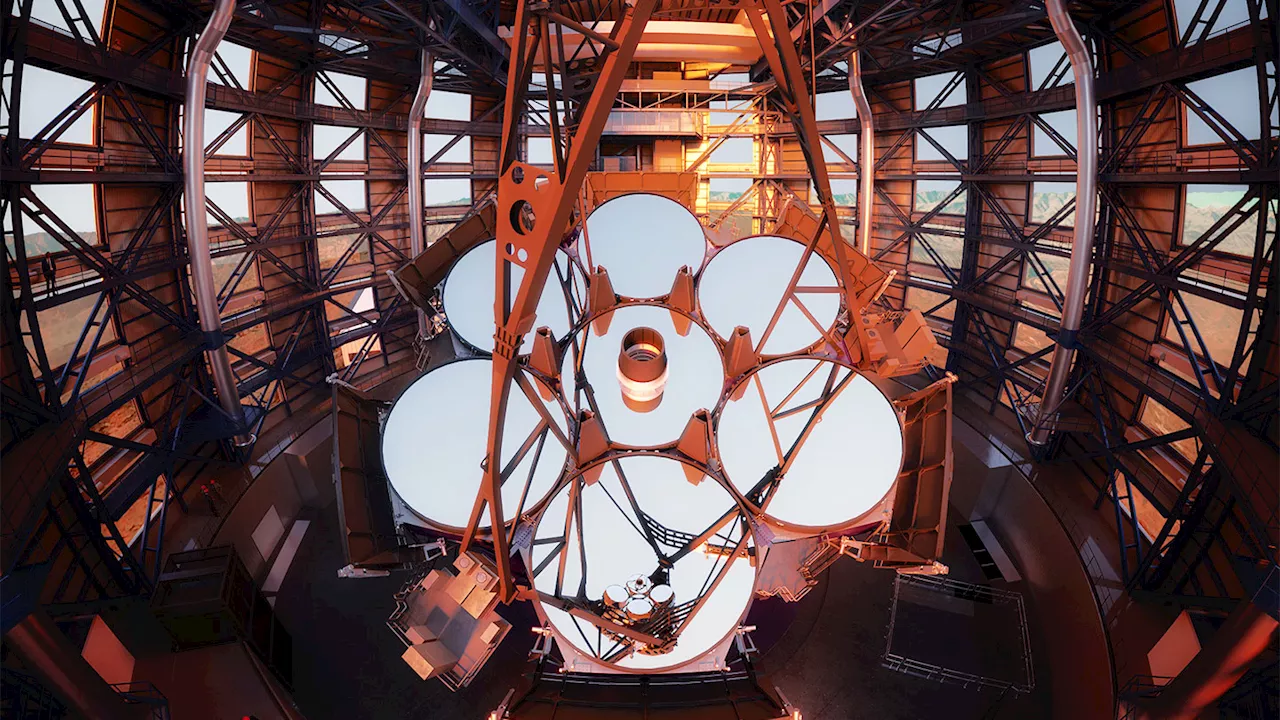 How giant mirrors are made for what will be the world's largest telescope