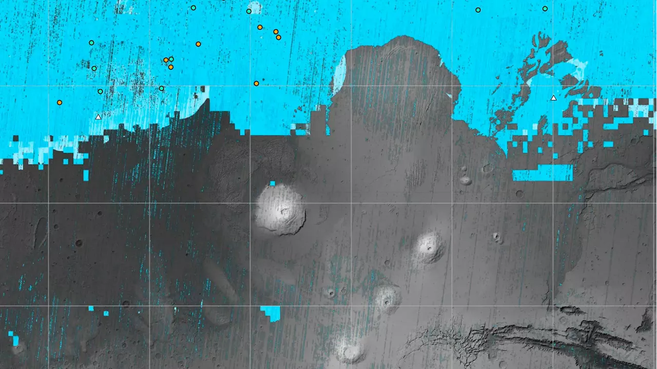 Cold Case Solved: NASA Maps Reveal Mars’ Hidden Ice Stashes