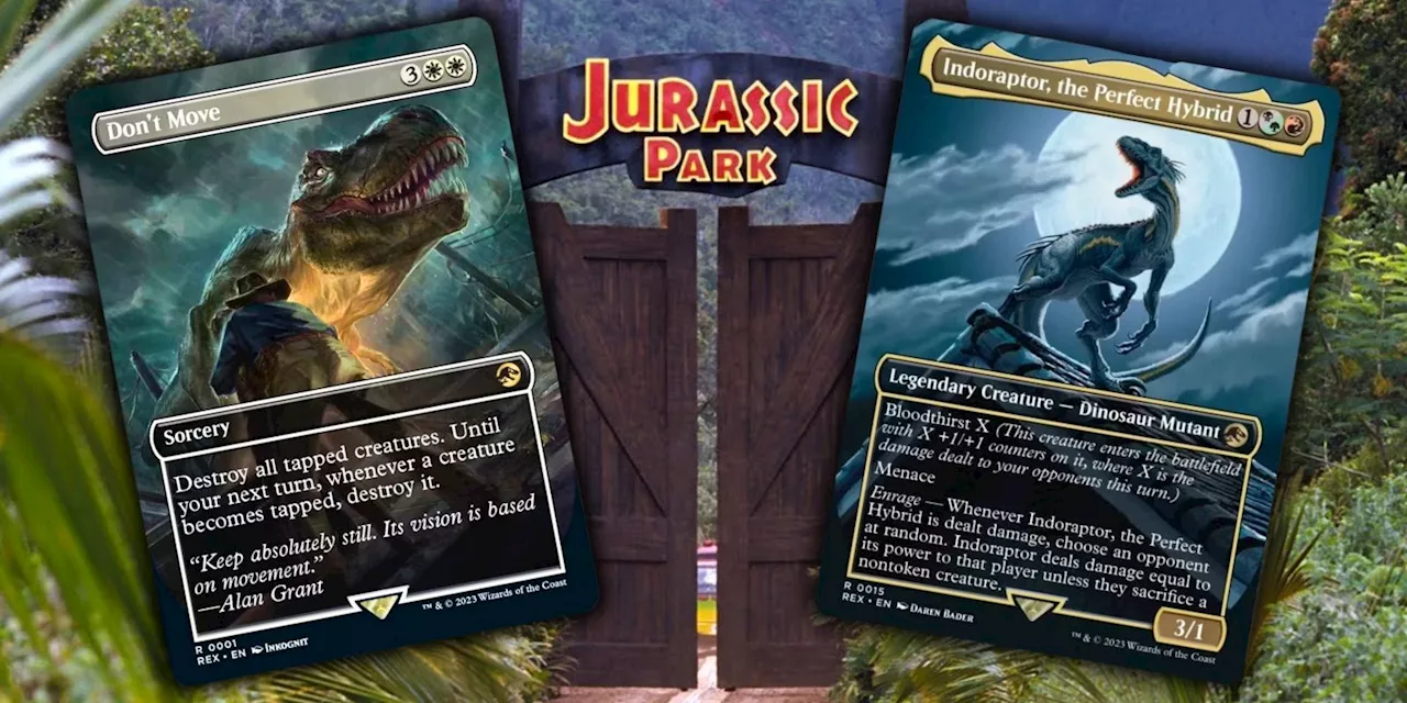 10 Coolest Magic: The Gathering Cards From The Jurassic World Crossover