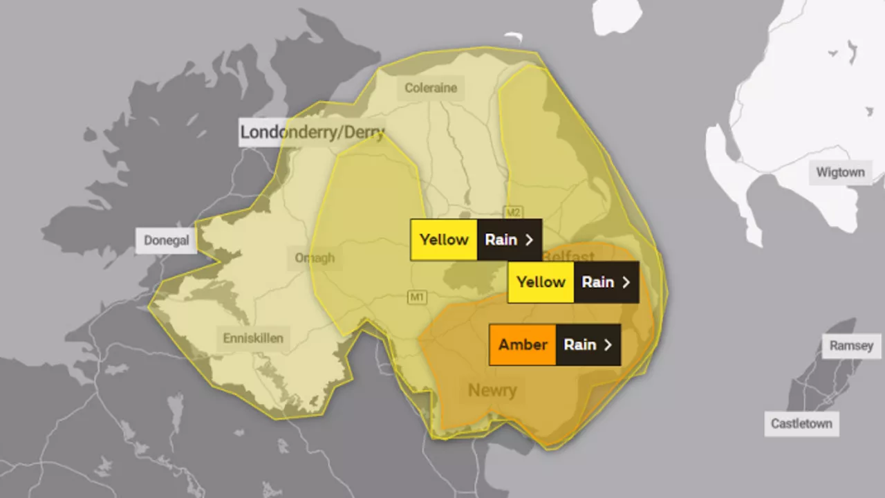 Amber alerts issued for Storm Ciaran bringing heavy rain and strong winds to the UK