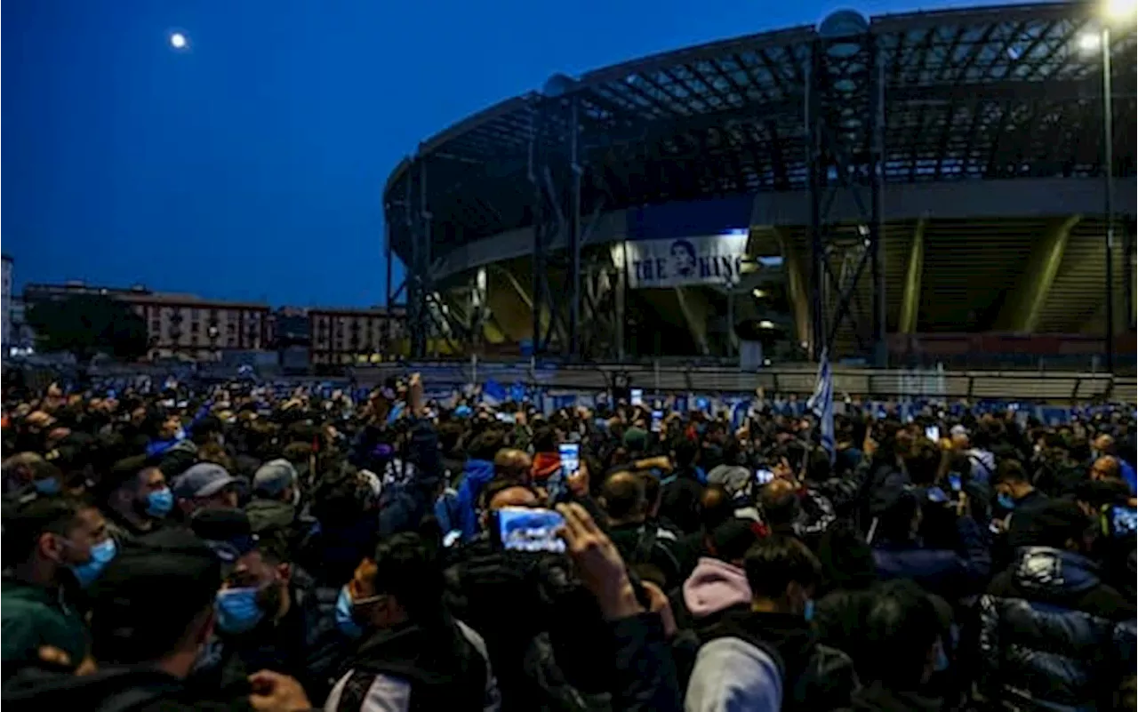 Stadio Maradona, trovato un cadavere nel sottopasso dopo Napoli-Milan