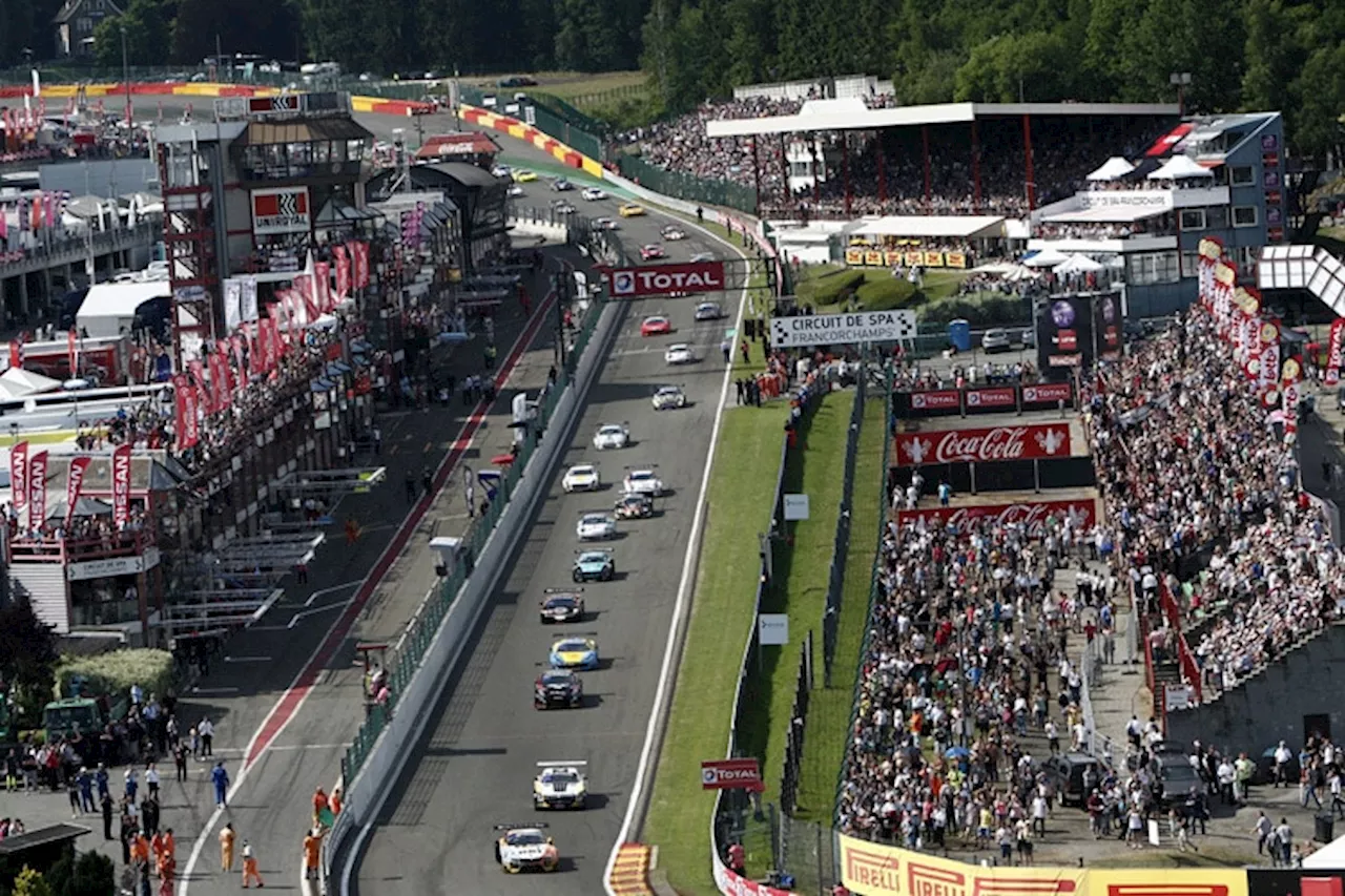 24h Spa: 60 Teams beim GT3-Gipfeltreffen